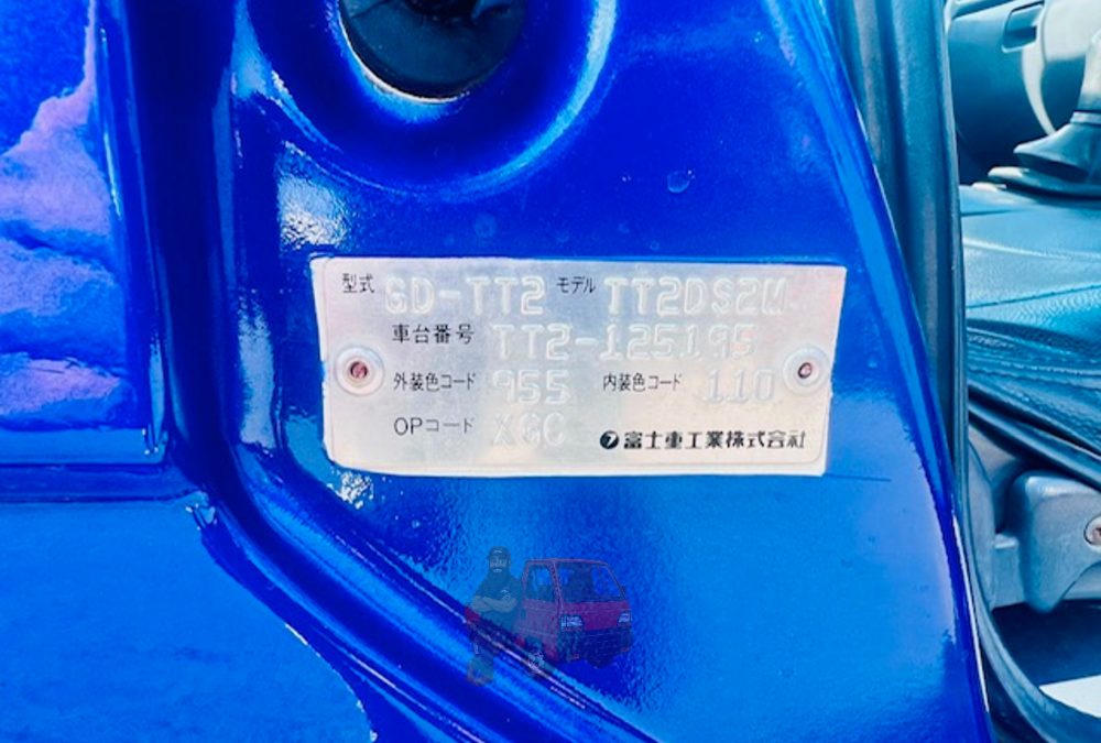 2001 Subaru Sambar Truck 4WD photo 2