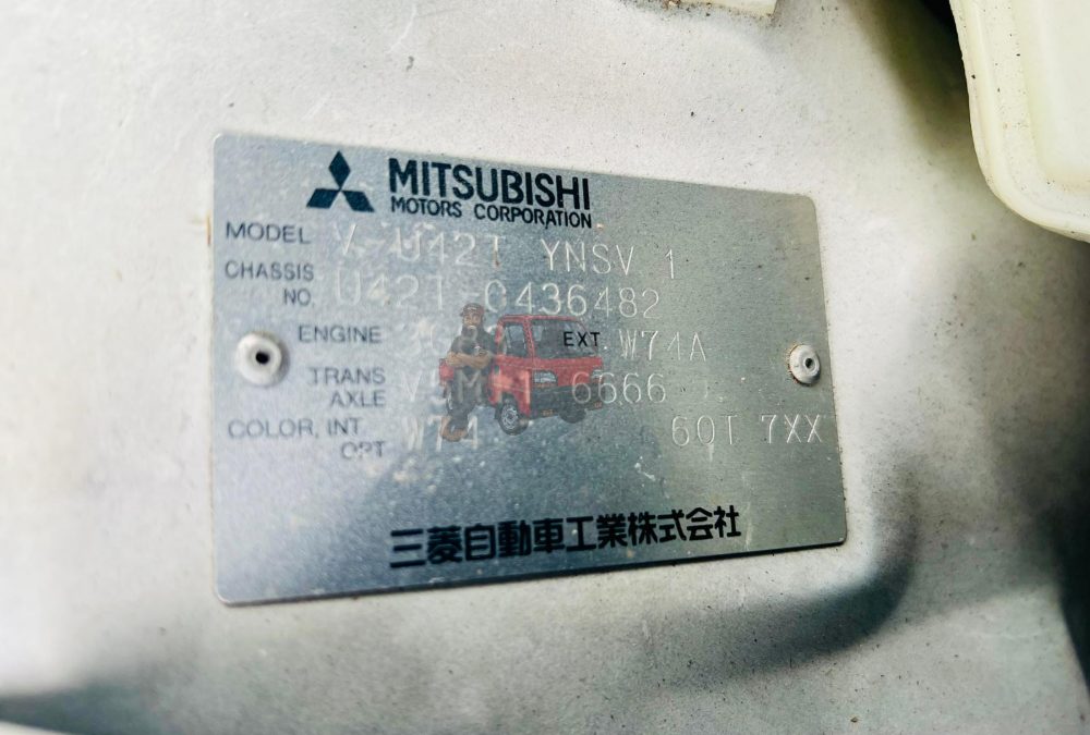 1997 Mitsubishi Minicab Dump Truck 4WD photo 12