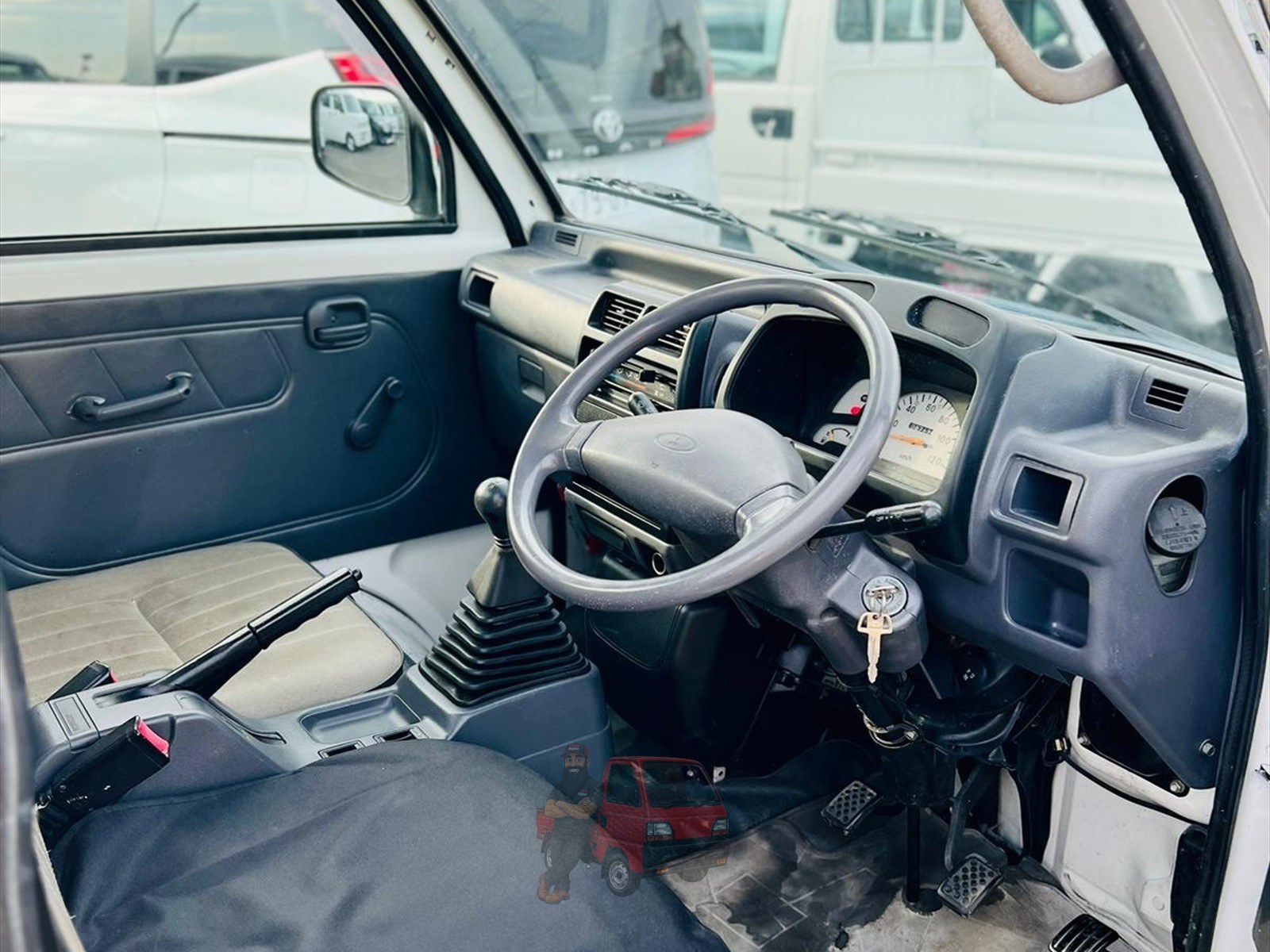 1997 Mitsubishi Lift Gate Minicab — high-resolution Shaza photography