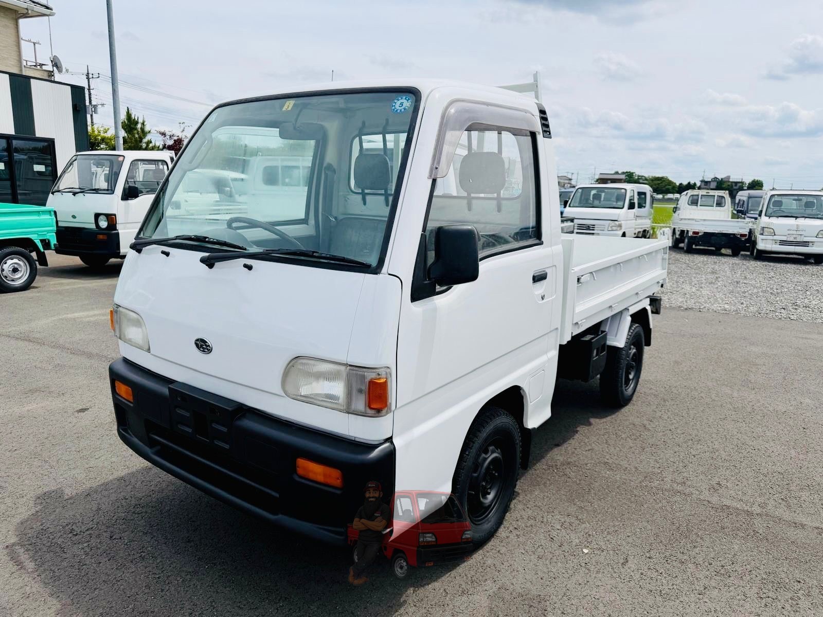 1997 Subaru Sambar Dump Truck photo 4